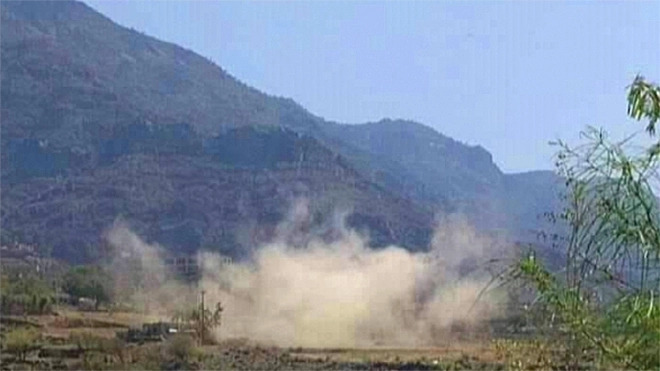 إحباط هجوم حوثي بمسيّرات في جبهة الأحكوم جنوب تعز